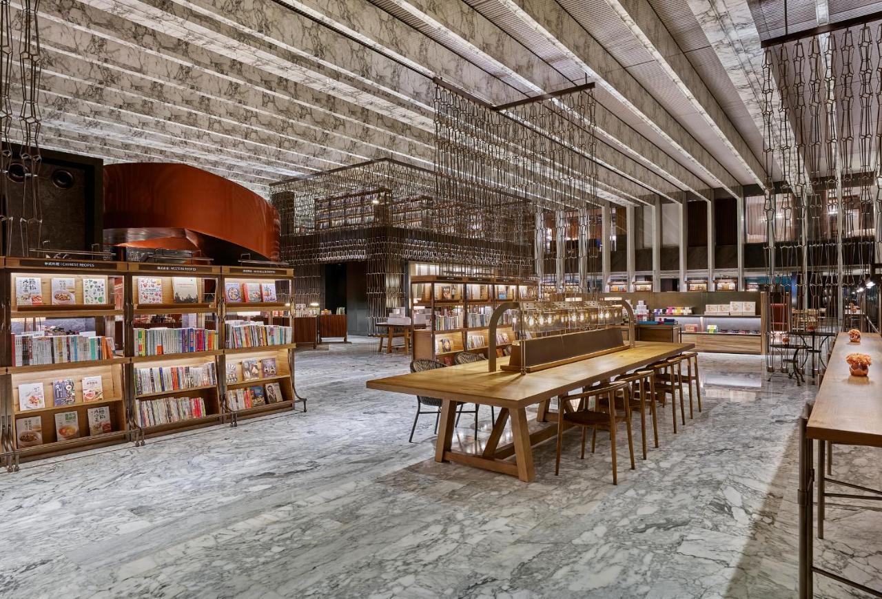 Отель Mumian Beijing Daxing International Airport, Part Of Hyatt Экстерьер фото Library