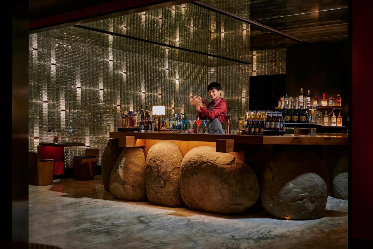 Отель Mumian Beijing Daxing International Airport, Part Of Hyatt Экстерьер фото The bar at the hotel