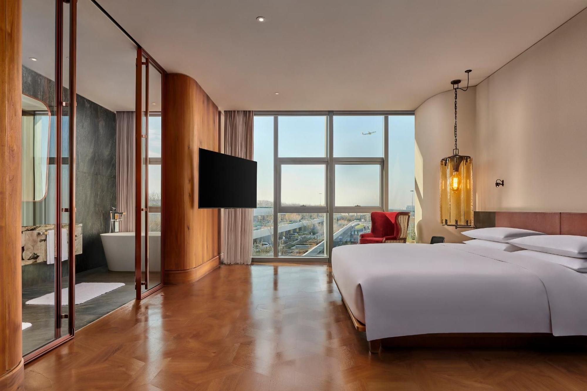 Отель Mumian Beijing Daxing International Airport, Part Of Hyatt Экстерьер фото Deluxe Room